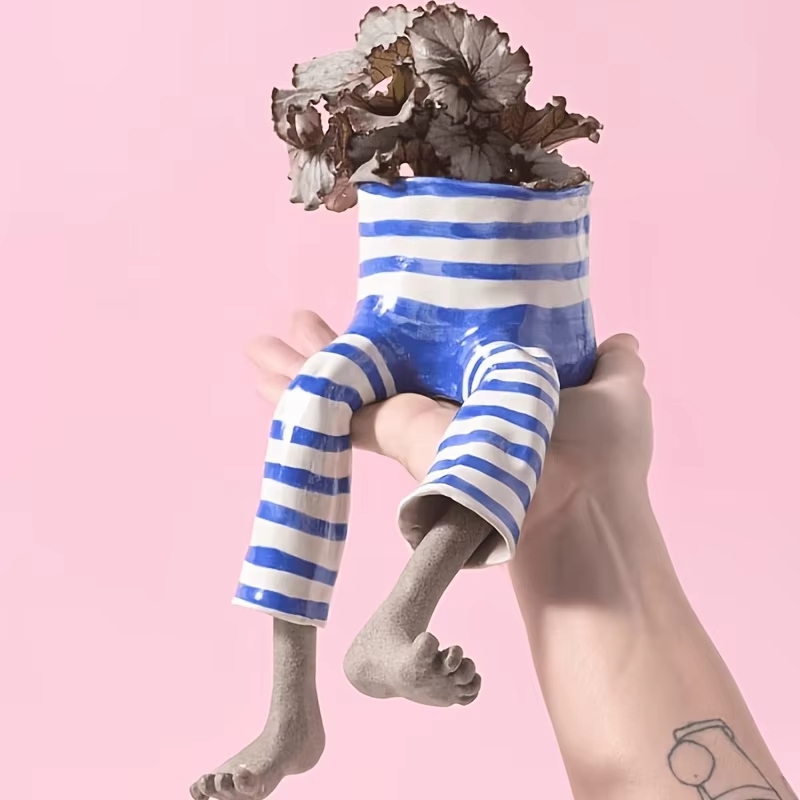 Whimsical Resin Leggy Planter  - đánh giá và giá Plant Parental