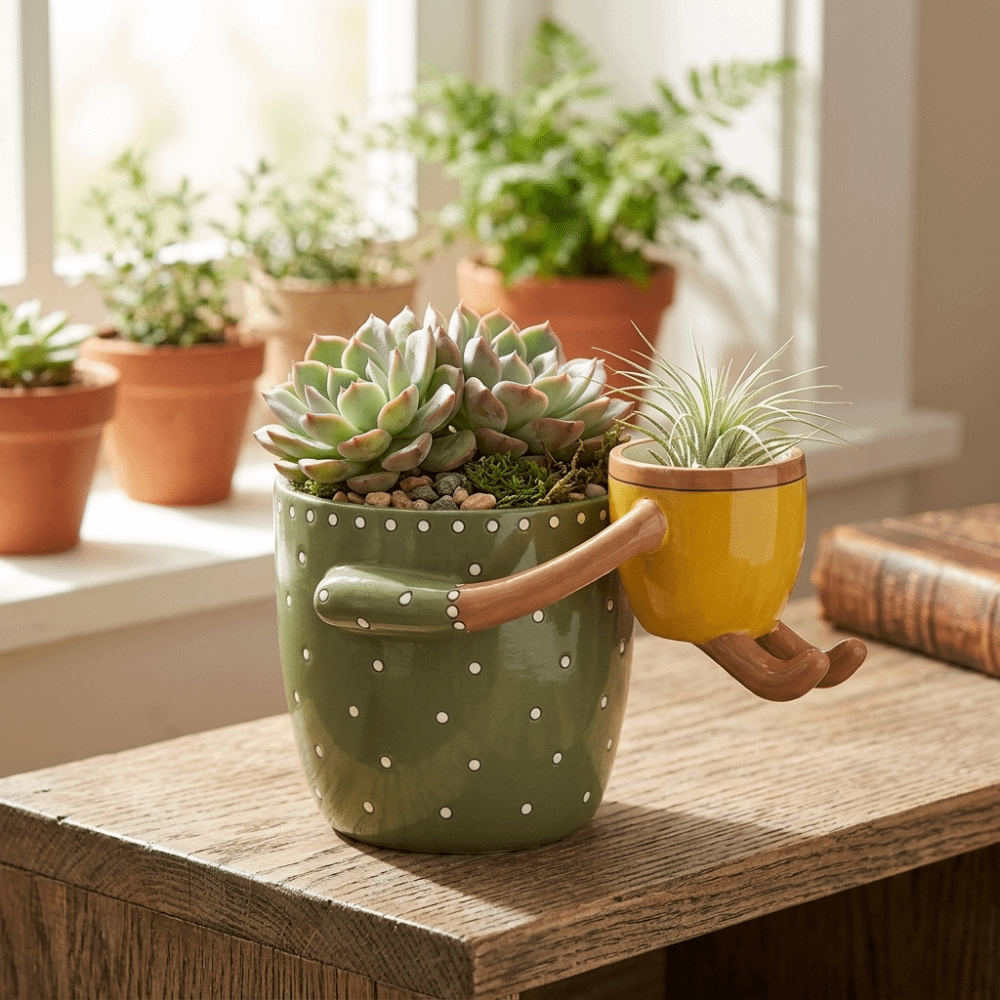 Resin Parent-child Flowerpot w - đánh giá và giá Plant Parental